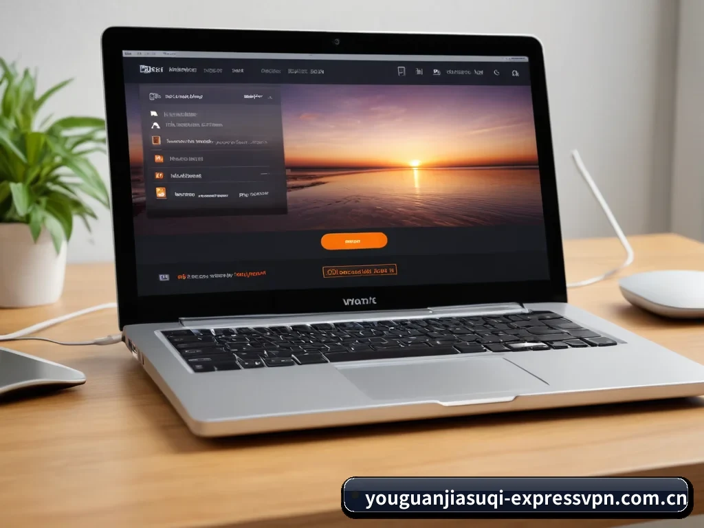 油管加速器 APP 界面 - ExpressVPN
